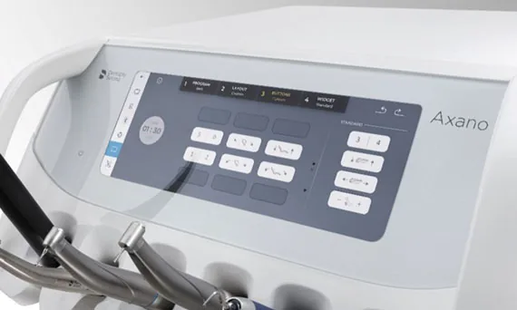Perfiles de usuario personalizados en la pantalla Smart Touch del Axano