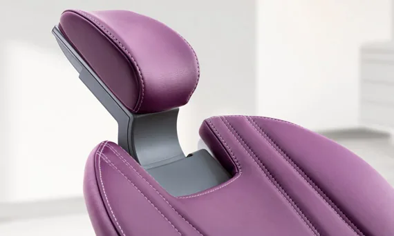 Reposacabezas motorizado del sillón Dentsply Sirona Axano
