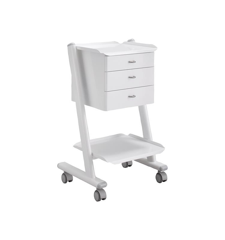 Zilfor - Carrito Móvil con Ruedas 3 Cajones Mod. C2RK3