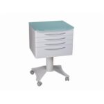 Zilfor - Carrito Móvil RC4Z-Glass con Encimera de Cristal