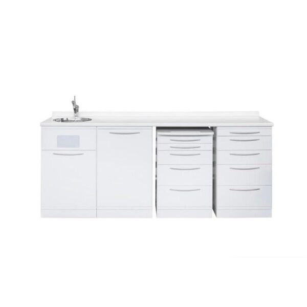 Zilfor - Conjunto 4 Módulos Mobiliario (Lavabo a Izquierda) - SP Integra Canarias