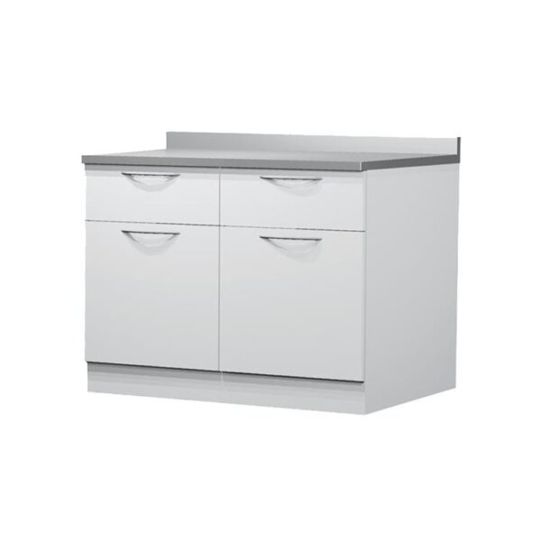 Zilfor - Conjunto Mobiliario Auxiliar Metálico, sobre Acero Inox - SP Integra Canarias