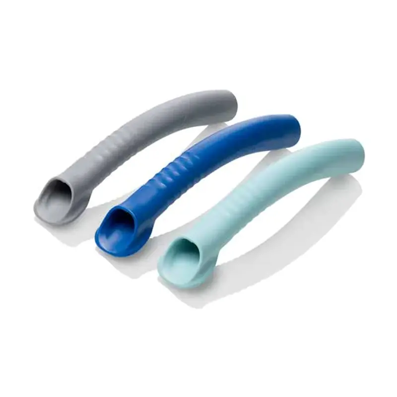 Cánula universal Dürr Dental en gris, azul y turquesa