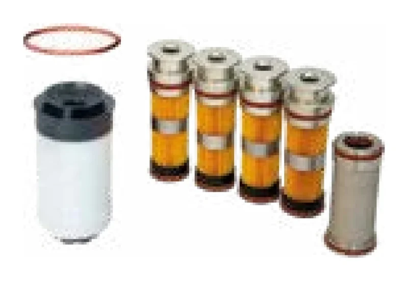 Kit de filtros Dürr Dental para compresor: filtros de aspiración, filtro fino y filtro coalescente