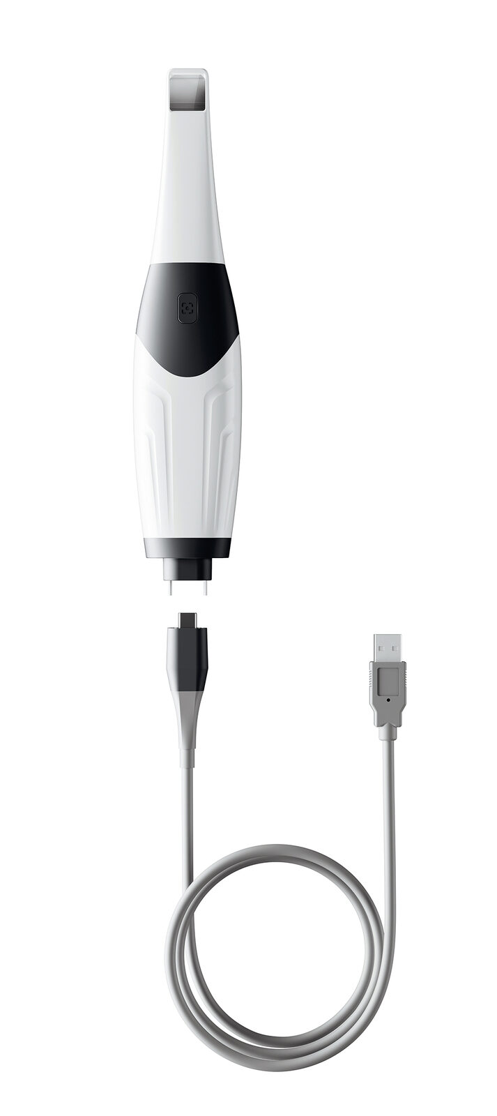 NewTom ViSIOScan WR con su cable USB de 180 cm, sustituible en la clínica
