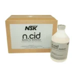 NSK n.cid, solución de desinfección para iCare+: caja de 6 botellas de 500 ml