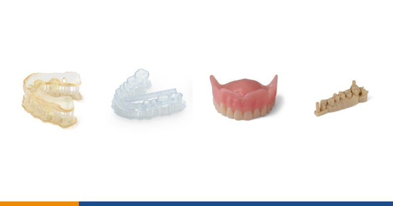 Resinas dentales Formlabs: guía quirúrgica, férula, prótesis y modelo impresos