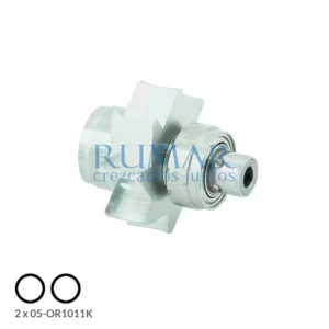 Rotor completo con cartucho compatible para turbina KaVo POWERtorque LUX 636 / 646 (B, P, C, CP), referencia RM-2196