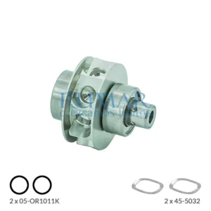 Rotor completo con cartucho compatible para turbina KaVo SUPERtorque 655 / 660, referencia RM-2146