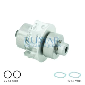 Rotor completo con cartucho compatible para turbina W&H Alegra TE-95 / TE-98 (hasta 2009), referencia RM-2366