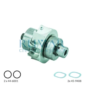 Rotor completo con cartucho compatible para turbina W&H Synea Fusion TG-98, referencia RM-2318