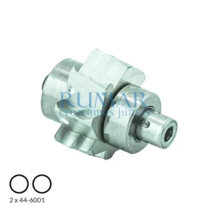 Rotor completo con cartucho compatible para turbina W&H Trend TC-80 / TC-95 B / TC-95 RM, referencia RM-2356