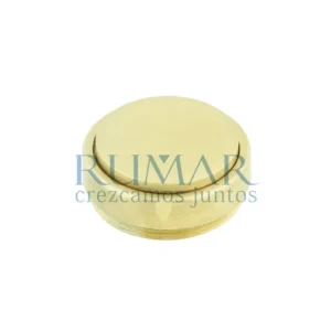 Tapa botón con anillo tórico compatible para turbina Castellini Silent Power Gold, referencia TT-0811