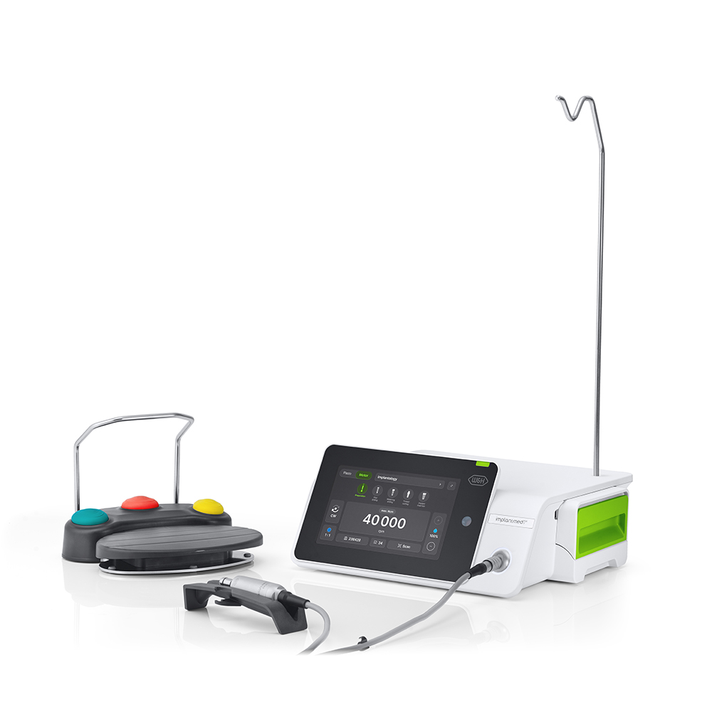W&H Implantmed Plus II SI-2102 con pedal inalámbrico y función SCAN
