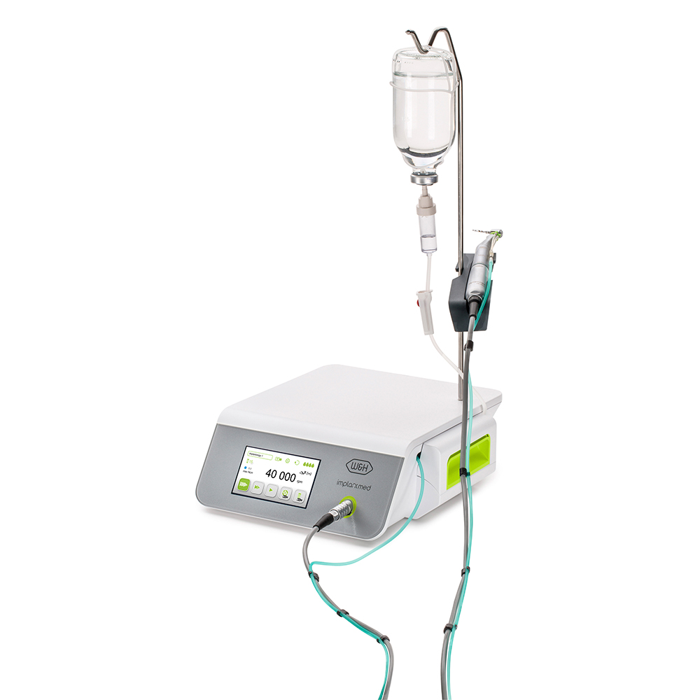 W&H Implantmed Plus SI-1023 Kit C-02 con luz LED+ autogenerada