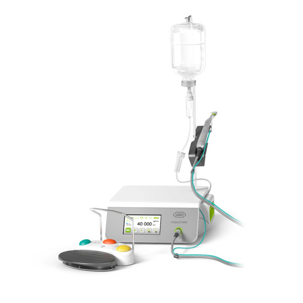 W&H Implantmed Plus SI-1023 Kit W-02 con luz LED+ y pedal inalámbrico - SP Integra Canarias