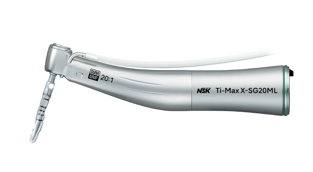 NSK X-SG20ML Contra-ángulo de cirugía 20:1 con luz y cabezal mini