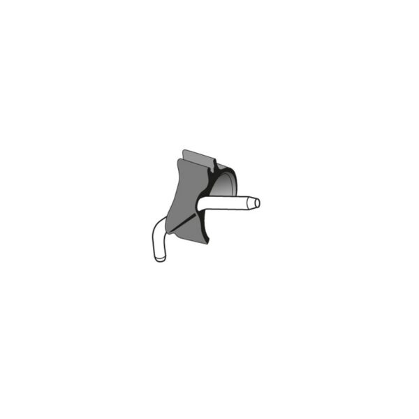 Clip de tubo de spray negro con tubo externo W&H (Kirschner/Meyer) - SP Integra Canarias