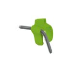 Clip de tubo de spray verde con tubo interno W&H (diestros / zurdos) – REF W&H 06946300