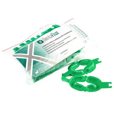 Cubetas de flúor DentaFlux dobles medianas (50 uds.) - SP Integra Canarias