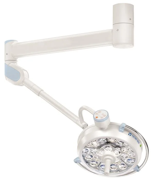 Lámpara Orion 40DS en su brazo de techo