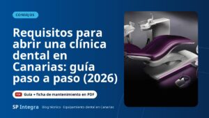 Requisitos para abrir una clínica dental en Canarias: guía paso a paso (2026) — SP Integra Equipamiento Dental Canarias
